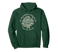 Me hechizó en Cuerpo y Alma, Orgullo y prejuicio Jane Austen Sudadera con Capucha, Unisex para Adultos, Verde Bosque, XL