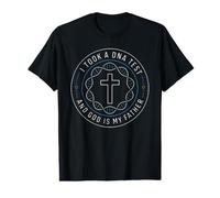 Me Hice una Prueba de ADN y Dios es mi Padre Camiseta gráfica económica