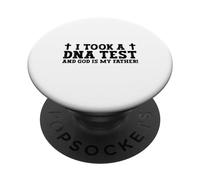 ¡Me Hice una Prueba de ADN y Dios es mi Padre! PopSockets PopGrip Adhesivo