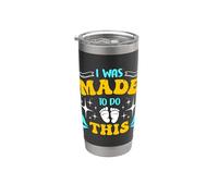 Me hicieron Hacer Este Parto Parto Partera Trabajadora De Parto Vaso térmico de acero inoxidable de doble pared