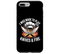 Me hicieron jugar con cuchillos y cocinar al fuego Carcasa para iPhone 7 Plus/8 Plus