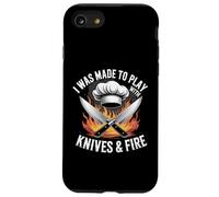 Me hicieron jugar con cuchillos y cocinar al fuego Carcasa para iPhone SE (2020) / 7 / 8