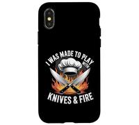 Me hicieron jugar con cuchillos y cocinar al fuego Carcasa para iPhone X/XS