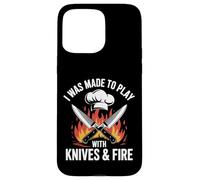 Me hicieron jugar con cuchillos y Fire Chef Carcasa para iPhone 15 Pro Max