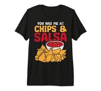 Me hiciste Comer Chips & Salsa Funny Nacho Camiseta Premium
