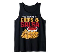 Me hiciste Comer Chips & Salsa Funny Nacho Camiseta sin Mangas