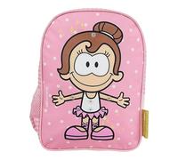 Me Humanity- Mochila, Profesiones Intercambiable, Mochila Preescolar, Bailarina, Princesa, Veterinaria, Color Rosa, Producto Oficial (CyP Brands)