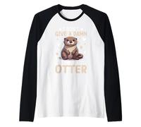 Me Importa un carajo Soy una Nutria Camiseta Manga Raglan