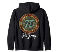 Me inspira a Tomar Decisiones irracionales Bien Redondeadas Pi Day Sudadera con Capucha