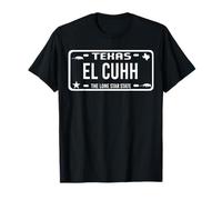 Me La Pelan Trokiando Texas El Cuhh Takuache License Plate Camiseta