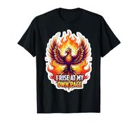 Me levanto a mi propio ritmo Phoenix Rising Adversity Reconstruct Camiseta