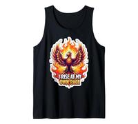 Me levanto a mi propio ritmo Phoenix Rising Adversity Reconstruct Camiseta sin Mangas