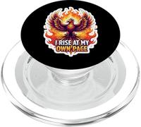 Me levanto a mi propio ritmo Phoenix Rising Adversity Reconstruct PopSockets PopGrip para MagSafe