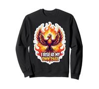 Me levanto a mi propio ritmo Phoenix Rising Adversity Reconstruct Sudadera