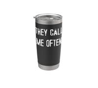 Me llaman a menudo Vaso térmico de acero inoxidable de doble pared