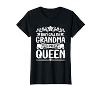 Me llaman abuela pero prefiero a la reina mamá Nana Mimi Gigi Camiseta