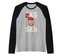 Me Llaman Mal el Mejor papá - Bester Papa Camiseta Manga Raglan