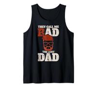 Me Llaman Mal el Mejor papá - Bester Papa Camiseta sin Mangas