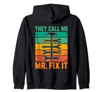 Me llaman Mr. Fix It Hammer Wrench Sudadera con Capucha