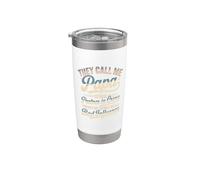 Me llaman papá Partner in Crime Vintage Father's Day Vaso térmico de acero inoxidable de doble pared