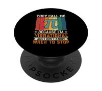 Me Llaman Pi Porque Soy irracional y no sé cuándo PopSockets PopGrip Adhesivo