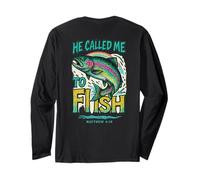 Me llamó a Pescar - Christian Street Art Manga Larga