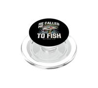 Me llamó a Pescar Mateo 4:19 Pesca Cristiana PopSockets PopGrip para MagSafe