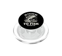 Me llamó a Pescar Pescador Cristiano PopSockets PopGrip para MagSafe