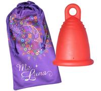 Me Luna Menstrual Taza Classic, Anillo, Rojo, tamaño M