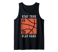 Me mantengo Fiel y Trabajo Duro para Que mi Equipo de Baloncesto Pueda Ganar el Juego Camiseta sin Mangas