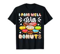 Me maridé bien con donas Camiseta