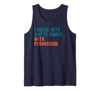Me meto en casas vacías... con permiso. Bienes Raíces Camiseta sin Mangas