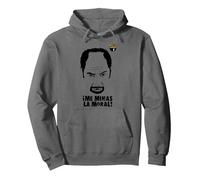 'Me Minas la Moral' diseño Oficial La Que se avecina Sudadera con Capucha, Unisex para Adultos, Asfalto, XXL