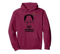 'Me Minas la Moral' diseño Oficial La Que se avecina Sudadera con Capucha, Unisex para Adultos, Granate, L