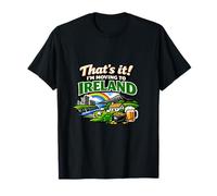 Me Mudo a Irlanda Humor de Viaje irlandés Divertido Camiseta
