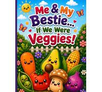 Me & My Bestie... If We Were Veggies!: A cute coloring book