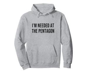 Me Necesitan en el Pentágono Sudadera con Capucha