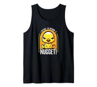 Me niego a convertirme en una Pepita! Pollo Kawaii Enojado H Camiseta sin Mangas