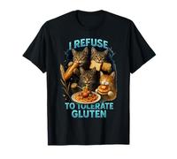 Me niego a tolerar el Gluten Camiseta