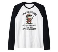 Me No Problemo Narrator But It Was All Problemo Funny Frog Camiseta Manga Raglan