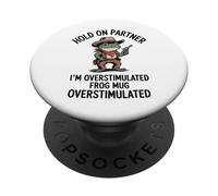 Me No Problemo Narrator But It Was All Problemo Funny Frog PopSockets PopGrip Adhesivo