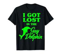 Me Perdí En El Delfín Gay Camiseta