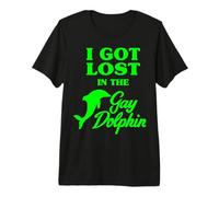 Me Perdí En El Delfín Gay Camiseta Premium
