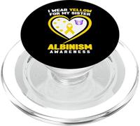Me Pongo Amarillo para la Conciencia del albinismo de mi Hermana PopSockets PopGrip para MagSafe