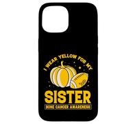 Me Pongo Amarillo para mi Hermana Concientización sobre el cáncer de Hueso Carcasa para iPhone 15