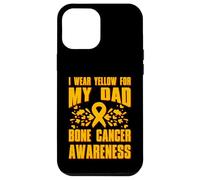 Me pongo amarillo para mi papá Concientización sobre el cáncer de hueso Carcasa para iPhone 12 Pro Max