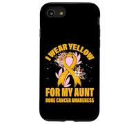 Me Pongo Amarillo para mi tía Concientización sobre el cáncer de Hueso Carcasa para iPhone SE (2020) / 7/8
