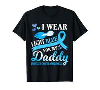 Me Pongo Azul Claro para la Conciencia del cáncer de próstata de mi papá Camiseta