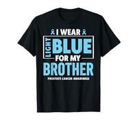 Me Pongo Azul Claro para mi Hermano Concientización sobre el cáncer de próstata Camiseta