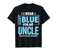 Me Pongo Azul Claro para mi tío Concientización sobre el cáncer de próstata Camiseta